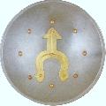Buckler iron-brass Shield (ST-01.02)