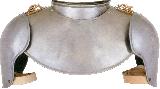 Gothic gorget with shoulders (CZ-05.01)