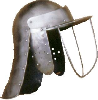 Tri-bar pot helmet Helmet