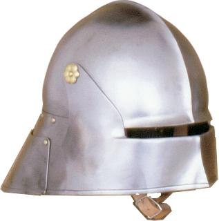 Open visor brass Helmet