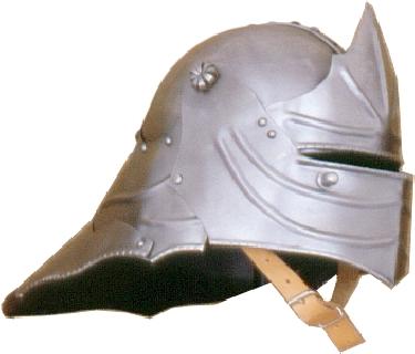 Sallet I.  Helmet
