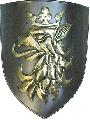 Shield-wrought iron-brass (ST-04.02a)