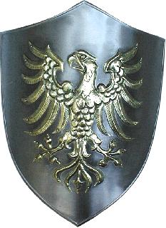 Shield-wrought iron-brass (ST-04.02a-008)